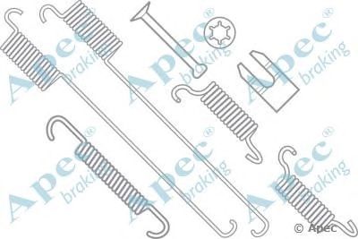 APEC BRAKING kit786 -  Комплектующие, тормозная колодка